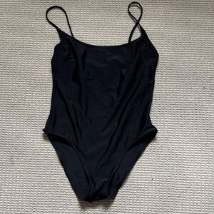 Monday Swimwear Classic Black One Piece
